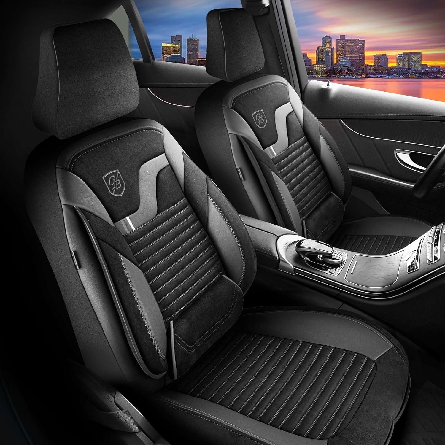 Boston Autositzbezüge für PKW & SUV, Velours