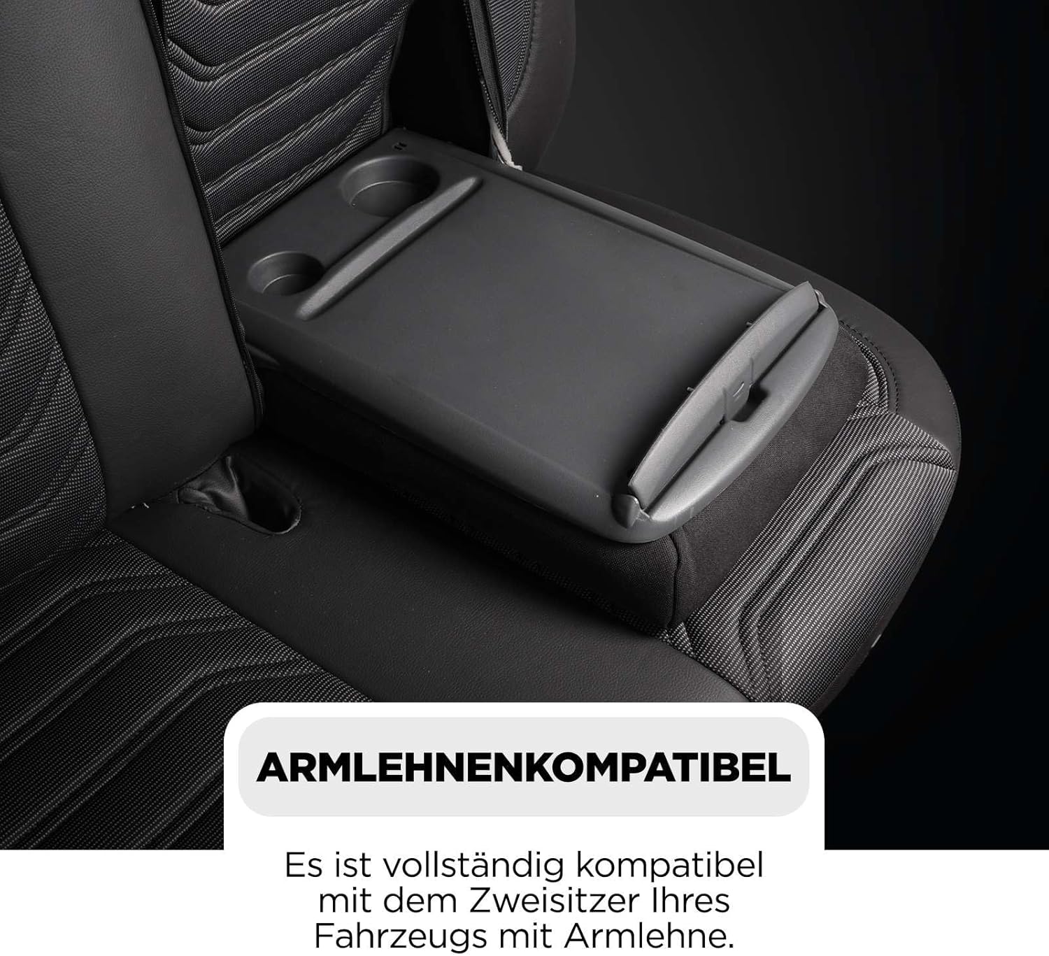 Autositzbezüge Universal 2+1 für Renault Master 3 (2011-2023), Piqué-Stoff