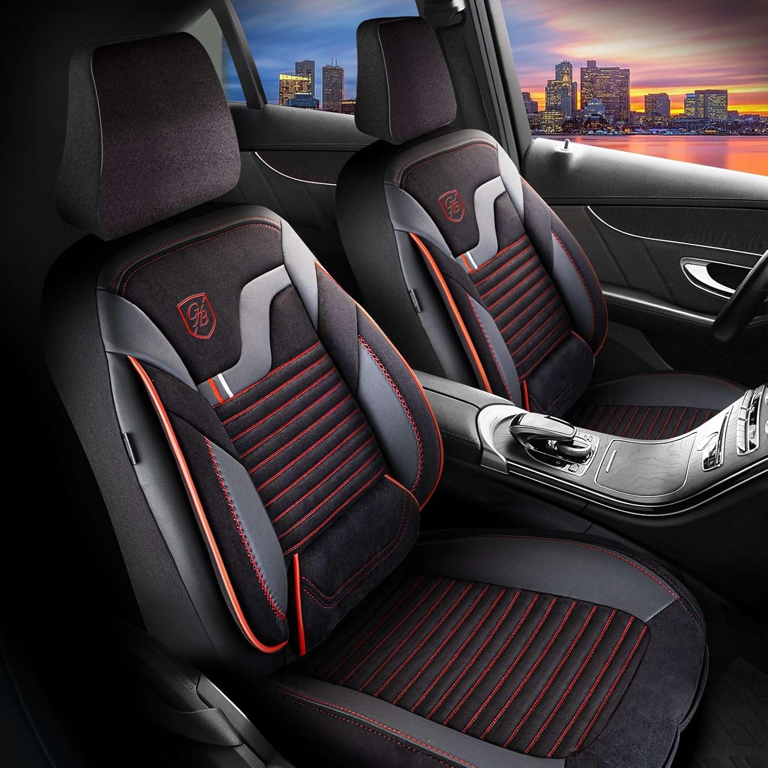 Boston Autositzbezüge für PKW & SUV, Velours