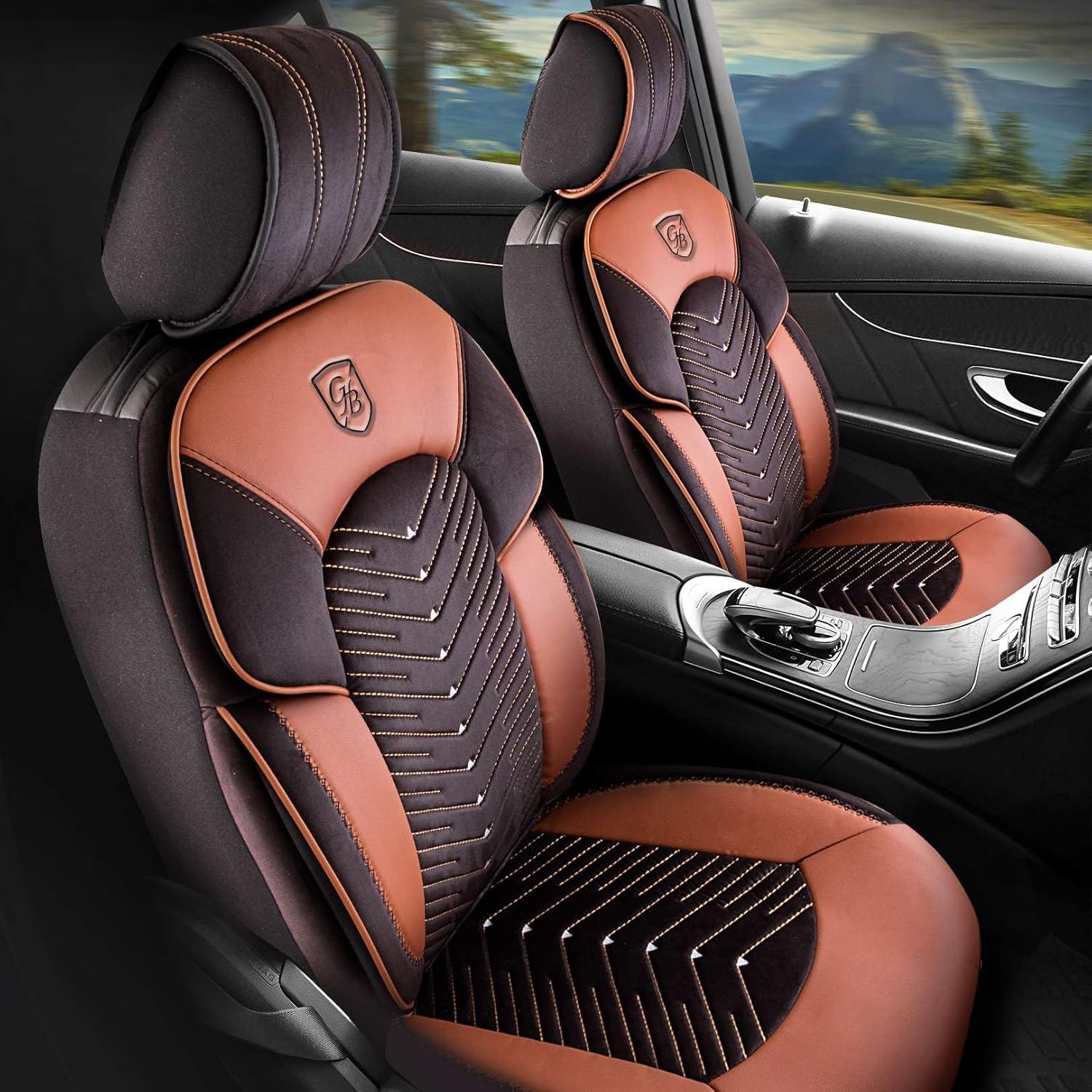 Dubai Autositzbezüge für PKW & SUV, Samt