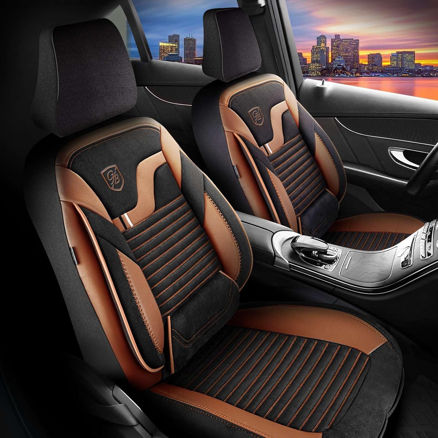 Boston Autositzbezüge für PKW & SUV, Velours