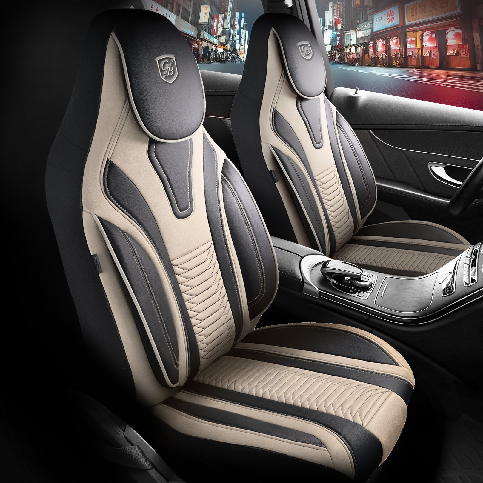 Tokyo Autositzbezüge für VW Passat, Velours & Leder