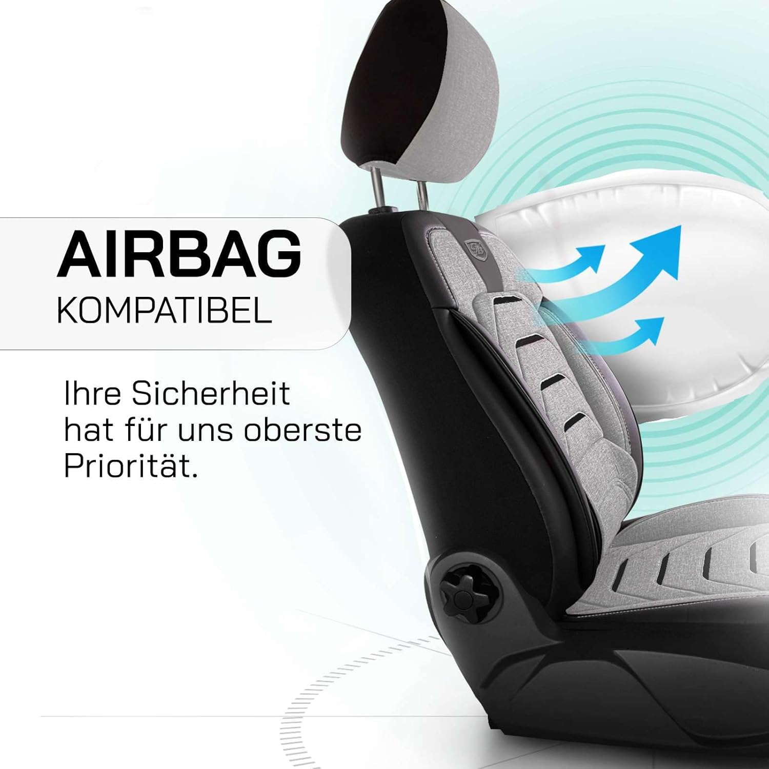 Bodrum Autositzbezüge für Mazda 6, Leinen