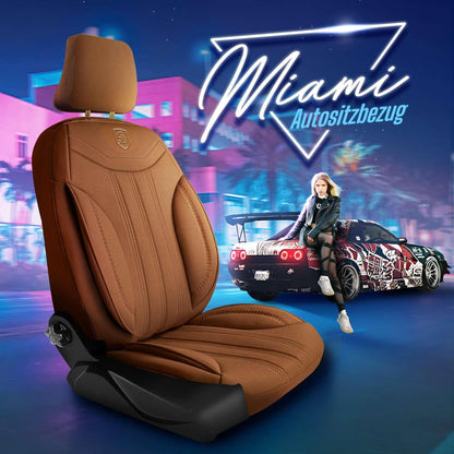 Miami Autositzbezüge für PKW & SUV, Leder