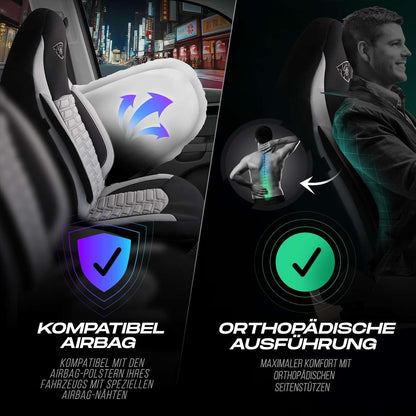 Polygon Autositzbezüge für Mazda 6, Lacoste-Stoff