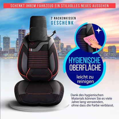 Boston Autositzbezüge für Mazda 6, Velours