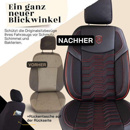 Berlin Autositzbezüge für Jaguar S-Type, Jacquard Sitzauflage