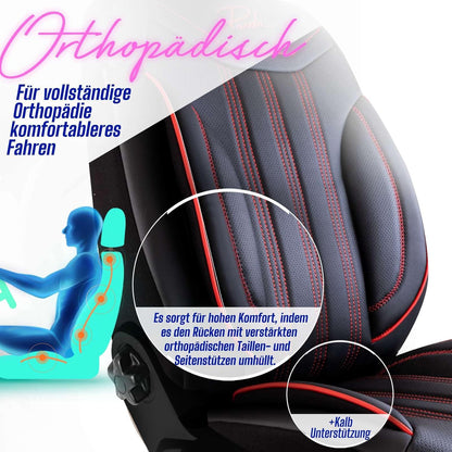 Miami Autositzbezüge für Opel Mokka, Leder