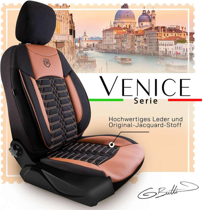 Venice Autositzbezüge für Mitsubishi Pajero, Jacquard Sitzauflage