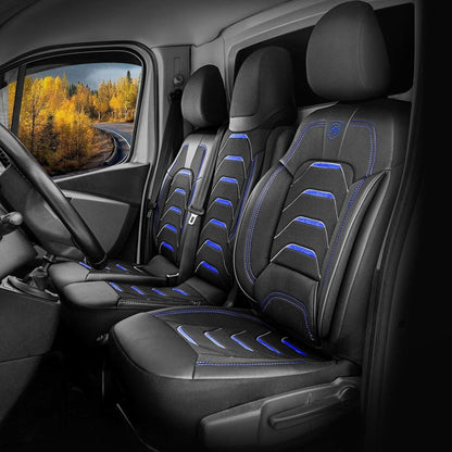 Autositzbezüge Universal 2+1 für Renault Trafic 3 (2015-2024), Leinen