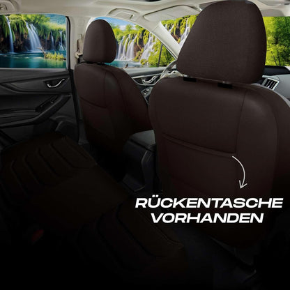 Lechfall Autositzbezüge für Mercedes Benz A-Klasse, Lacoste-Stoff