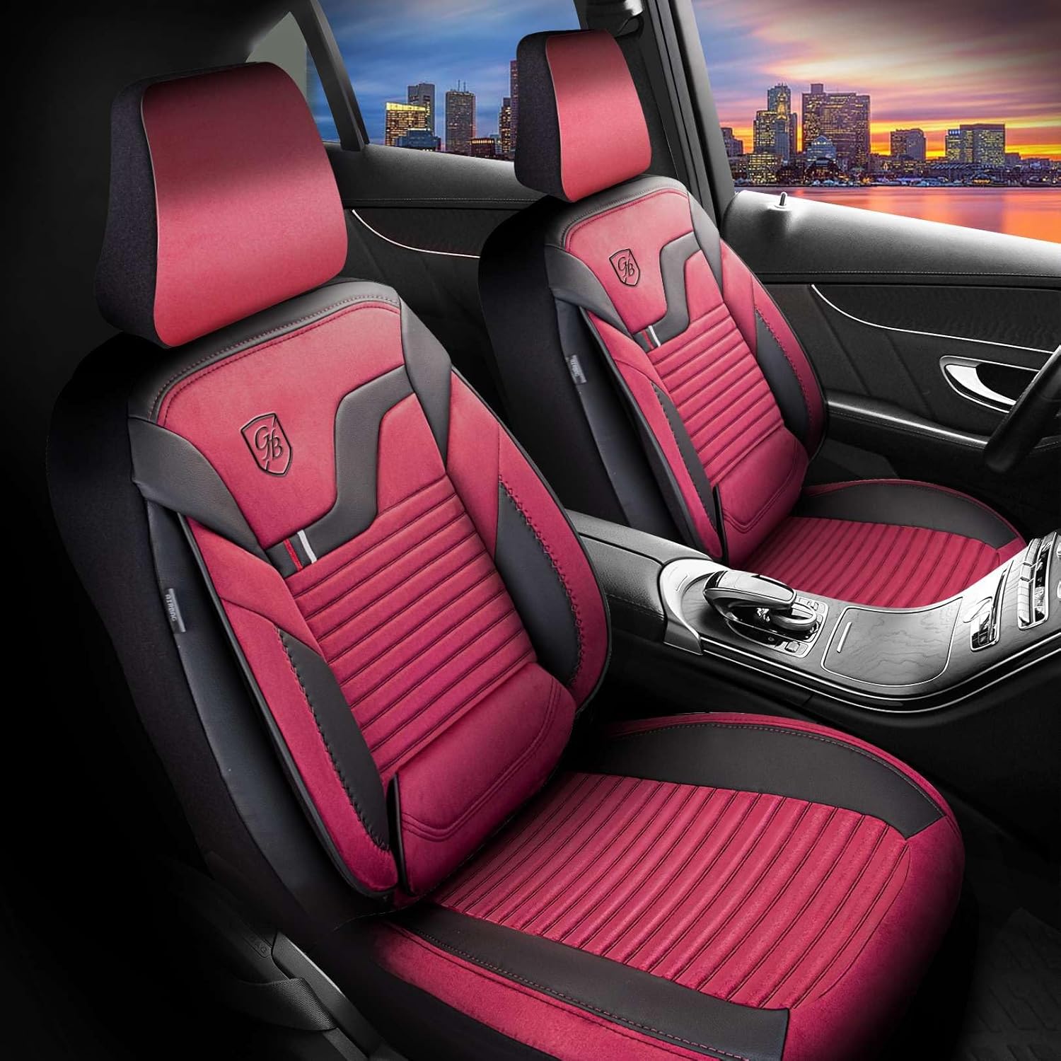 Boston Autositzbezüge für Mercedes Benz A-Klasse, Velours