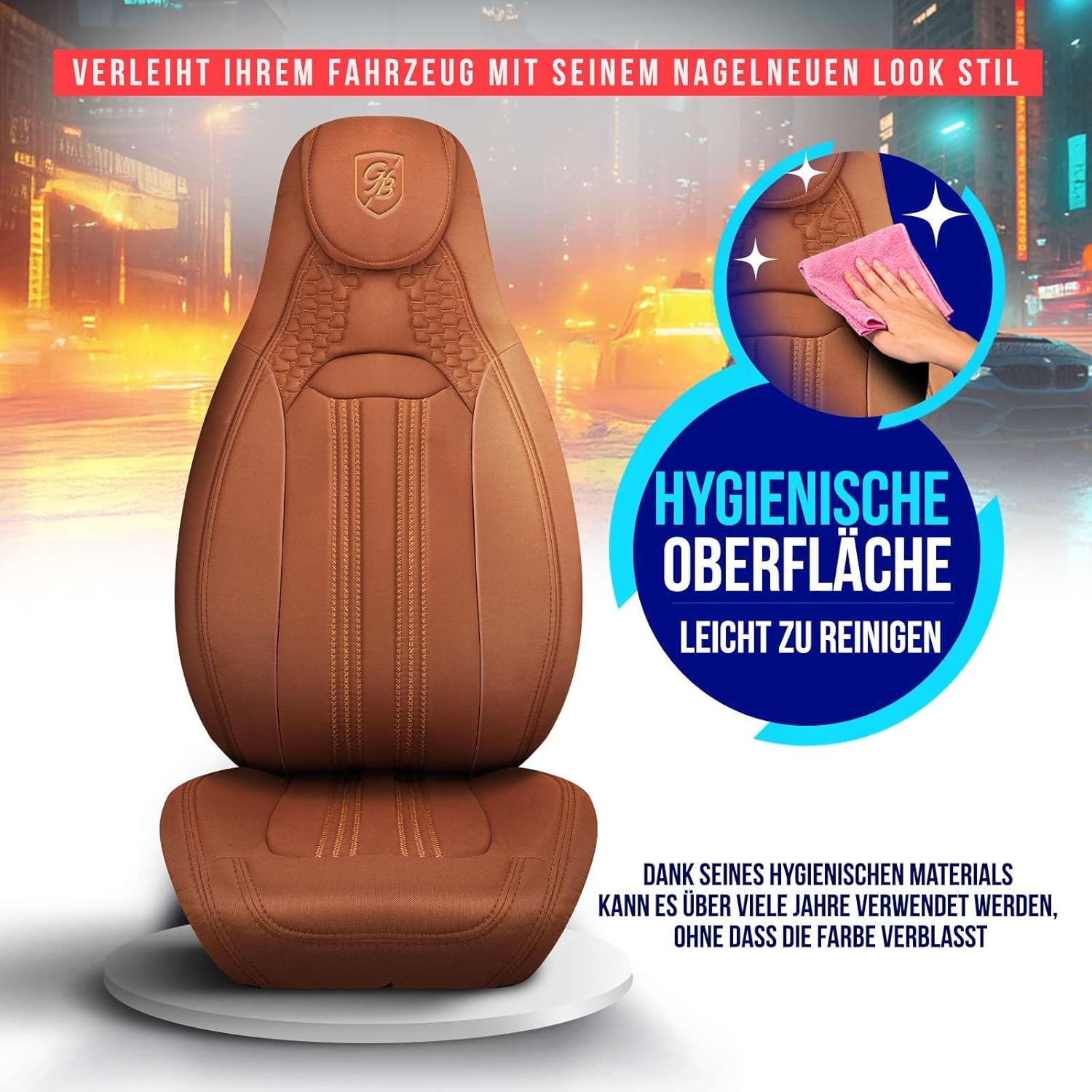 Hunter Autositzbezüge für Mercedes Benz A-Klasse, Lacoste-Stoff