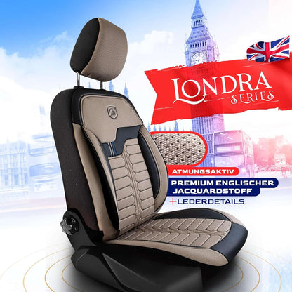 Londra Autositzbezüge für Mercedes Benz A-Klasse, Jacquard Sitzauflage