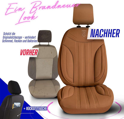 Miami Autositzbezüge für Mazda 6, Leder