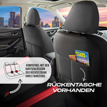 Lizbon Autositzbezüge für Mercedes Benz A-Klasse, Alcantara