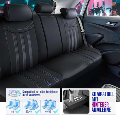 Miami Autositzbezüge für PKW & SUV, Leder