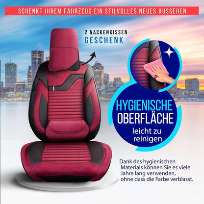 Boston Autositzbezüge für Mercedes Benz A-Klasse, Velours