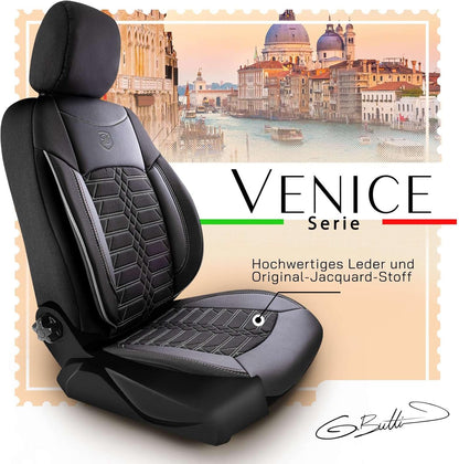 Venice Autositzbezüge für Toyota Yaris, Jacquard Sitzauflage