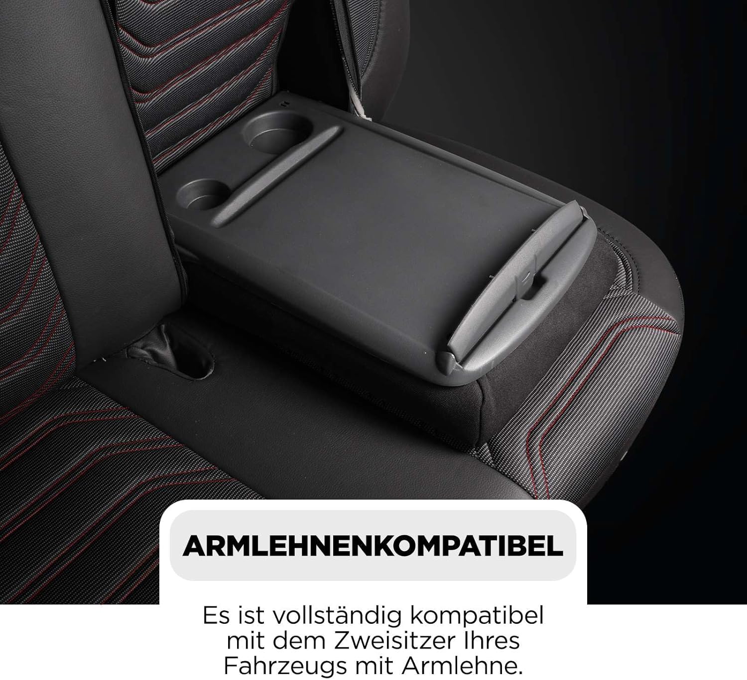 Autositzbezüge Universal 1+1 für Citroen Jumper (2014-2026), Piqué-Stoff