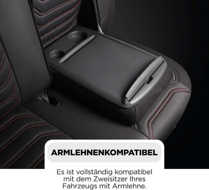 Autositzbezüge Universal 1+1 für Opel Movano C (2022-2026), Piqué-Stoff