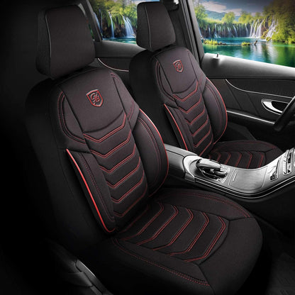 Lechfall Autositzbezüge für VW Scirocco, Lacoste-Stoff