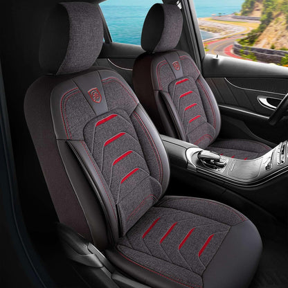 Bodrum Autositzbezüge für Subaru Forester, Leinen