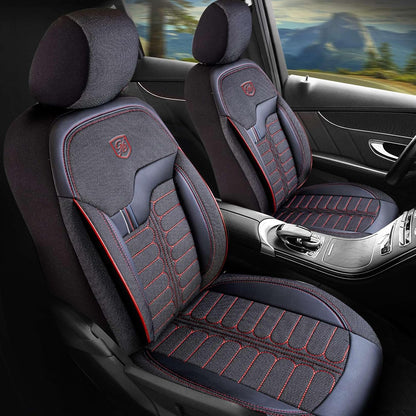 Londra Autositzbezüge für Jaguar X-Type, Jacquard Sitzauflage