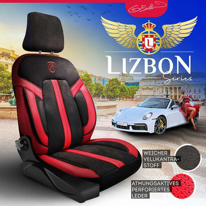 Lizbon Autositzbezüge für Mercedes Benz A-Klasse, Alcantara