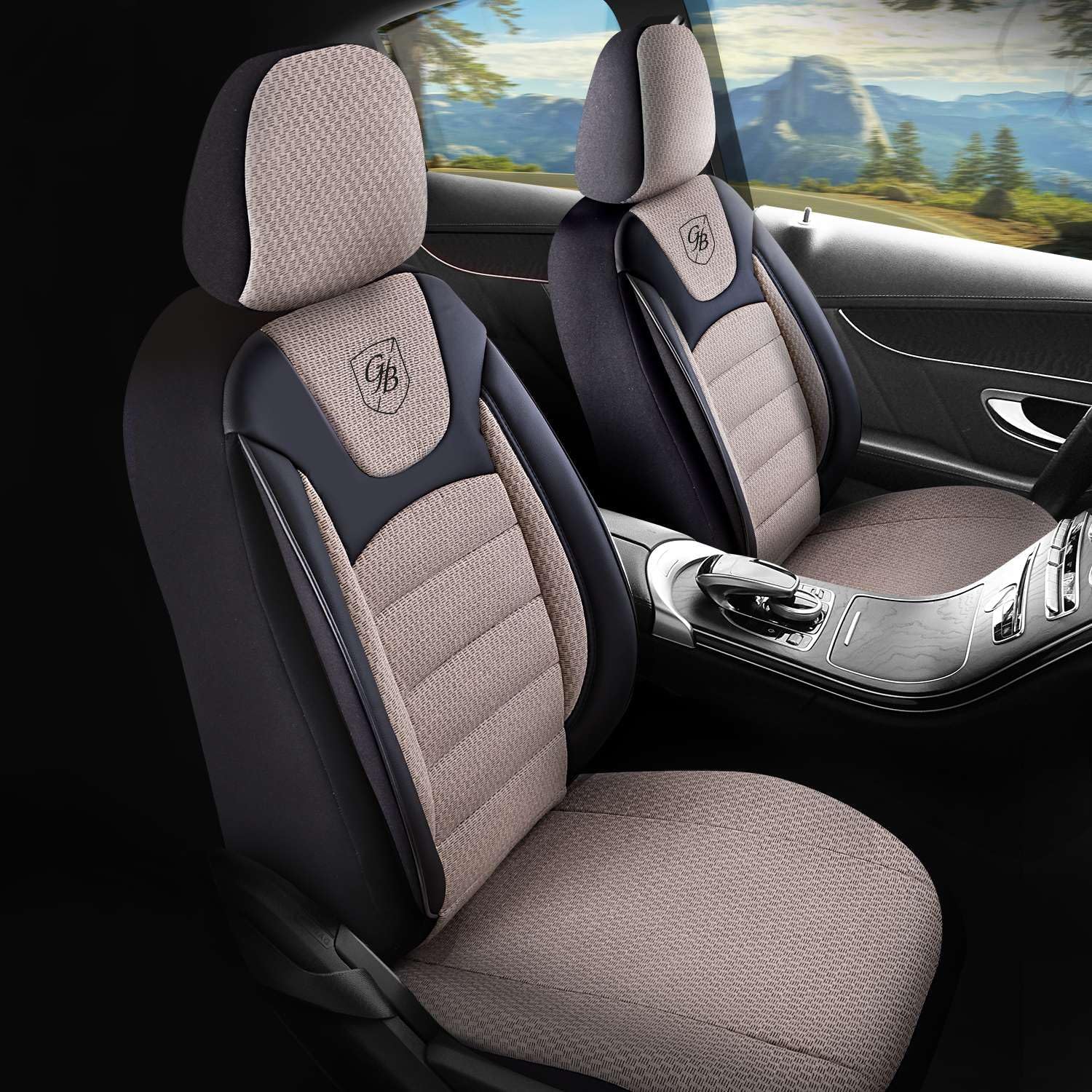 Prestij Autositzbezüge für Mercedes Benz GL-Klasse, Webstoff