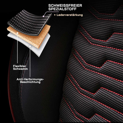 Paris Autositzbezüge für Mazda 6, Piqué-Stoff