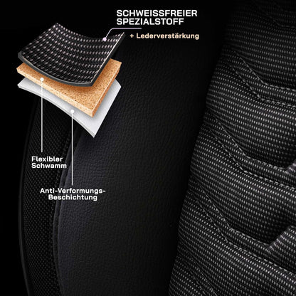 Paris Autositzbezüge für Subaru Forester, Piqué-Stoff
