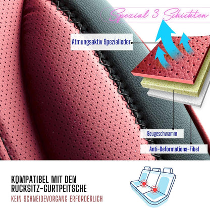 Miami Autositzbezüge für Mercedes Benz A-Klasse, Leder