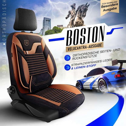 Boston Autositzbezüge für Jaguar S-Type, Velours