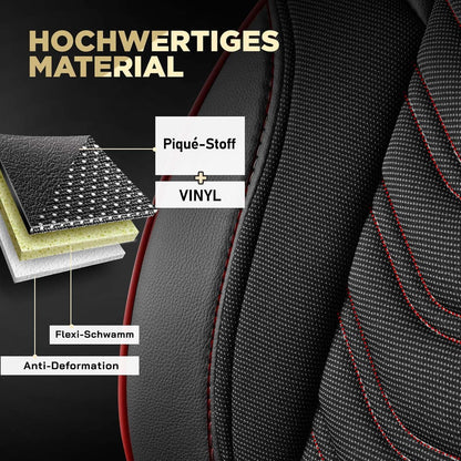 Autositzbezüge Universal 1+1 für Opel Movano C (2022-2026), Piqué-Stoff